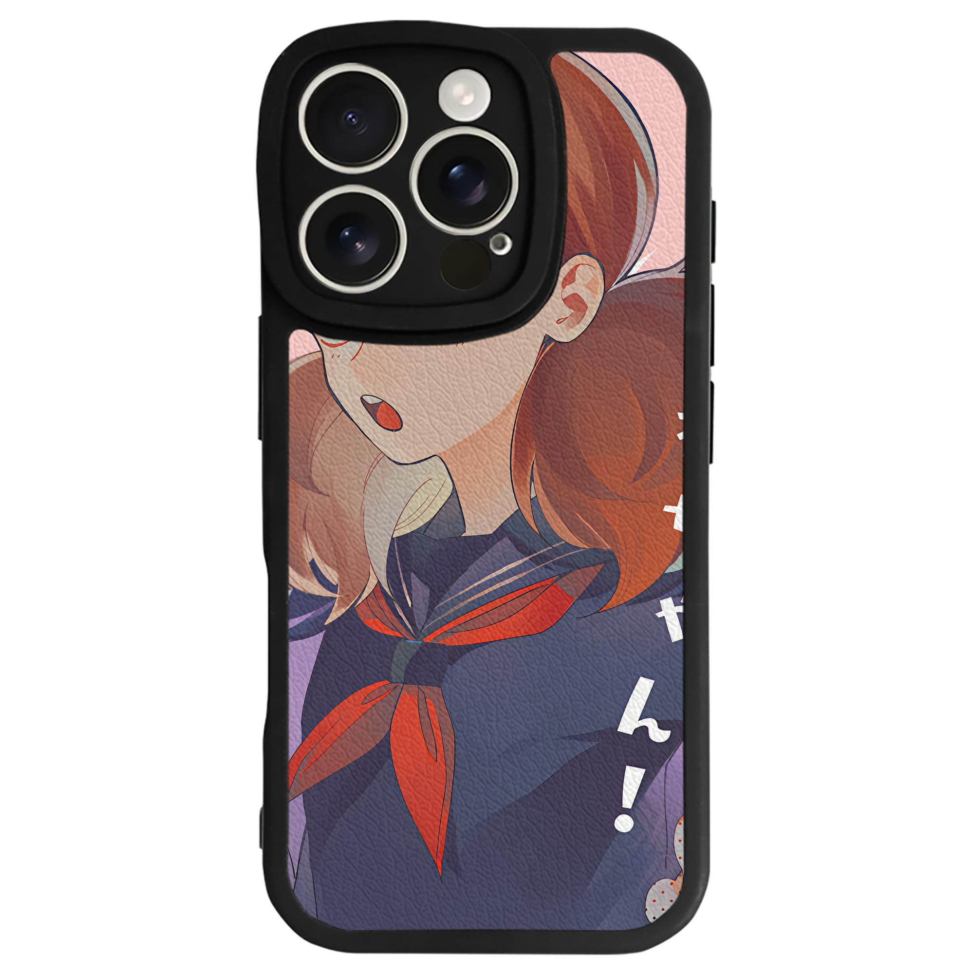 （画像用） ハイキュー!! Haikyu!! 【iPhone 16シリーズ対応】シリコンスマホケース（レザー調） 材質：シリコン
